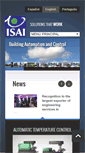 Mobile Screenshot of isaicontroles.com